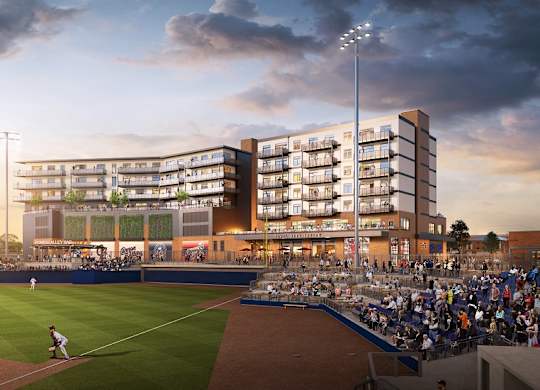 Stadium at Stadium Lofts, Kannapolis, North Carolina