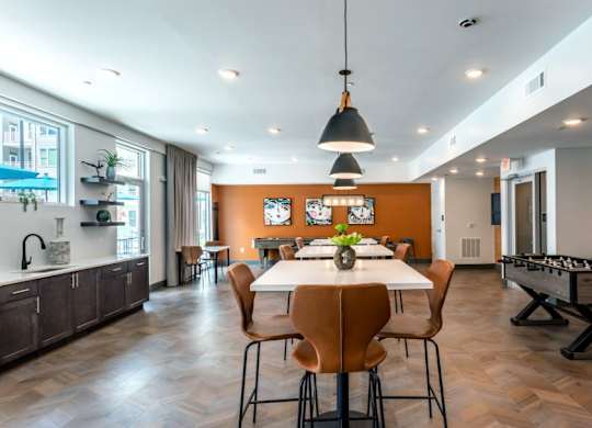 Clubhouse Kitchen at Vida Kannapolis, Kannapolis, NC