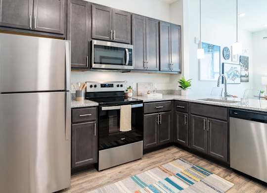 Fully Equipped Kitchen at Vida Kannapolis, North Carolina