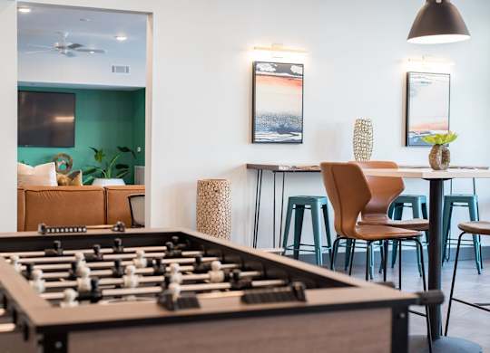 Foosball Table at Vida Kannapolis, Kannapolis