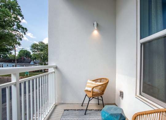 Balcony at Vida Kannapolis, Kannapolis, NC