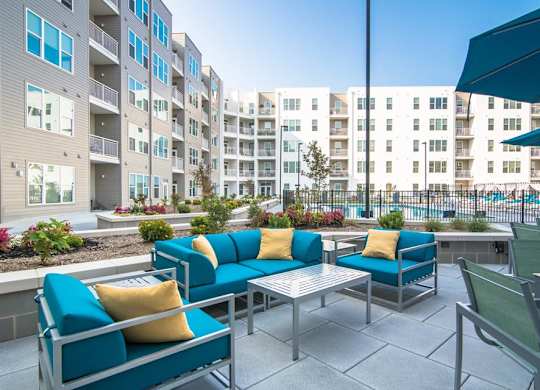 Outdoor Patio at Vida Kannapolis, North Carolina