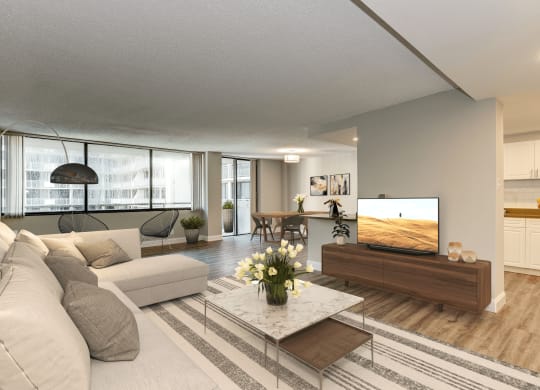 Spacious Apartment Rentals in Crystal City VA