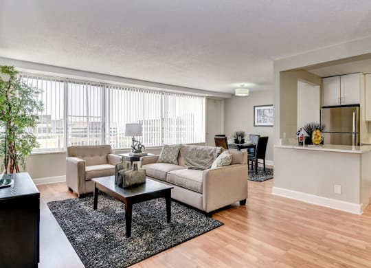Renovated apartment rentals in Crystal City Arlington VA