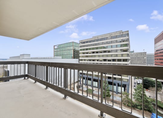 Private Apartment Balcony at Crystal Square, Arlington, VA, 22202