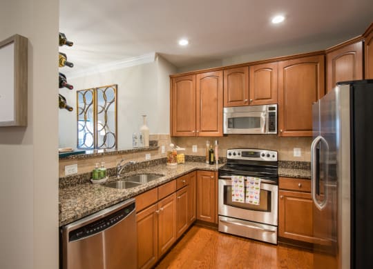Spacious kitchens perfect for all cooking skills at The Cosmopolitan at Lorton Station, Lorton, 22079