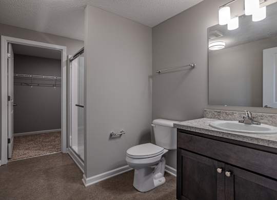 Luxurious Bathroom at The Residences at Akita Lane, Canal Winchester Ohio