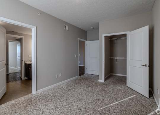 Beige Carpet In Bedroom at The Residences at Akita Lane, Ohio