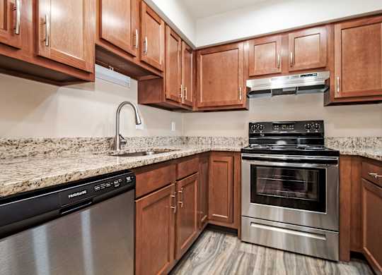Upgraded kitchen at The Shore Club