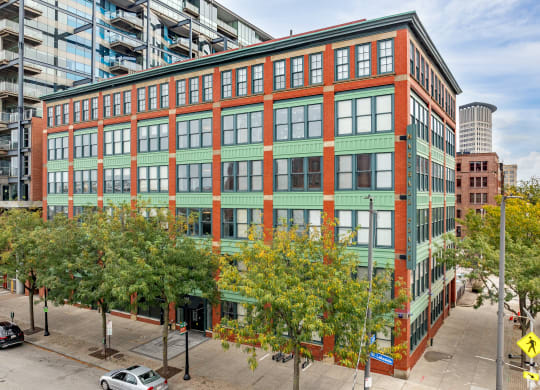the building in which the apartment is located