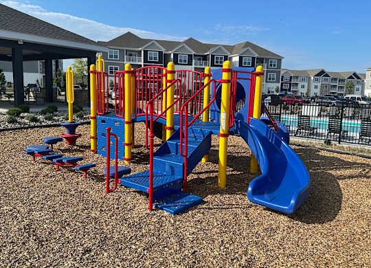 A playground at The Residences at Akita Lane, Canal Winchester, OH