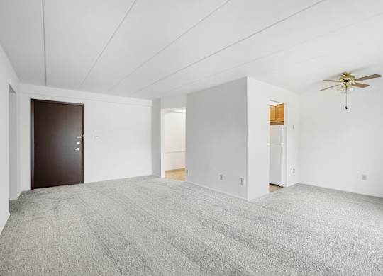 Apartment with open living area