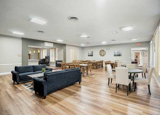 Apartment with a clubhouse