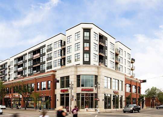 Building Exterior at Raymond Block, Edmonton, AB T6E 3R7