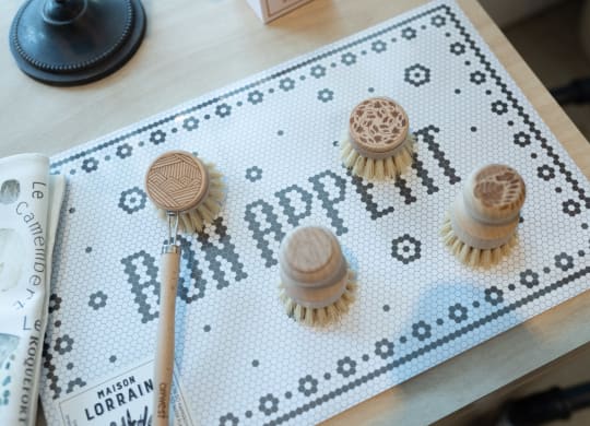 a crossword puzzle with cookies on top of it