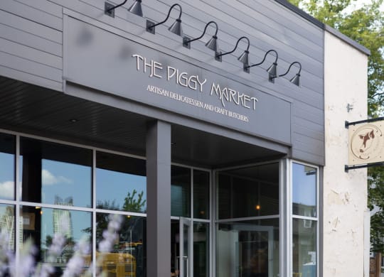 the facade of the picky market