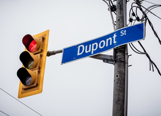 dupont street sign