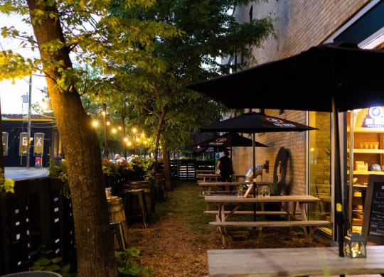 patio in downtown toronto