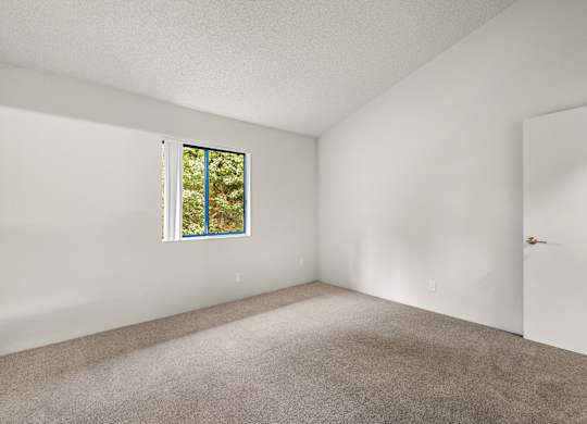 Bedroom of Upstairs Unit with Upgraded Amenities
