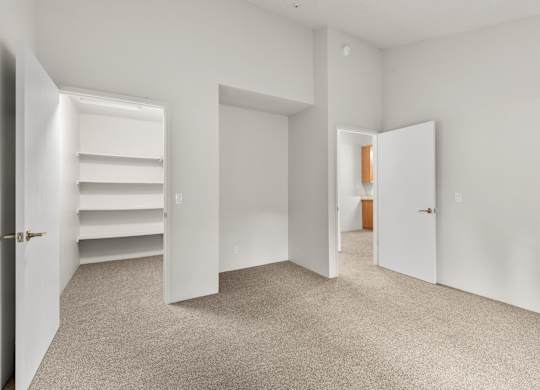 Bedroom of  Upstairs Unit with Upgraded  Amenities