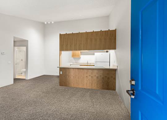 Entry of  Upstairs Unit with Upgraded  Amenities