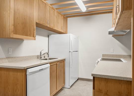 Kitchen of Upstairs Unit with Upgraded Amenities