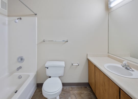 Bathroom at Edgewood Apartments, Rohnert Park, 94928