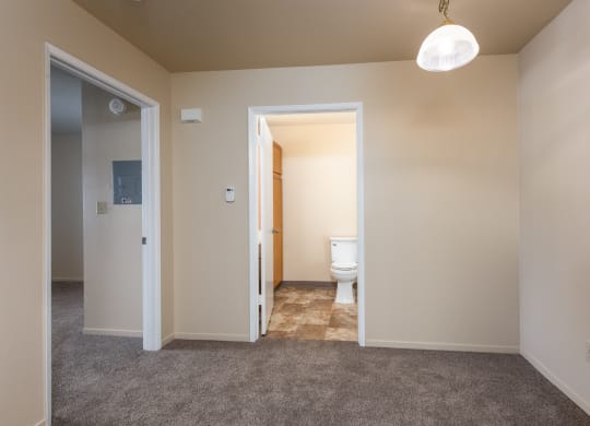 Bedroom at Manor Apartments, Rohnert Park