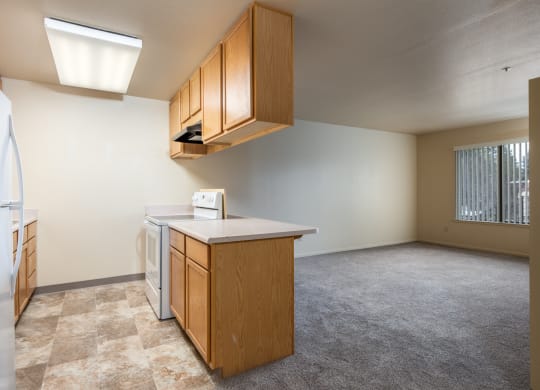 Kitchen Unit at Manor Apartments, Rohnert Park, CA