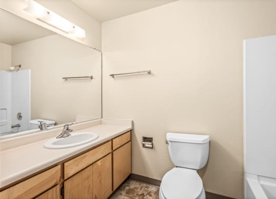 Spa Inspired Bathroom at Meadowrock Apartments, Santa Rosa, CA