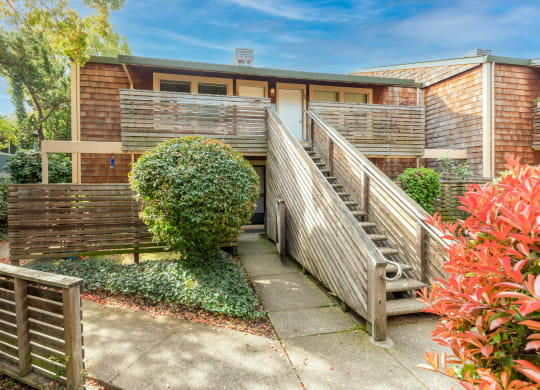Staircase at Meadowrock Apartments, California, 95403