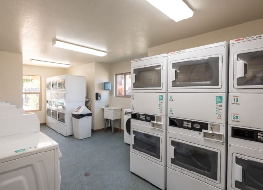 Spacious Laundry Room at Meadowrock Apartments, Santa Rosa, California