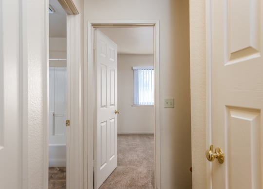 Hallway at Meadowview Apartments, Santa Rosa, CA
