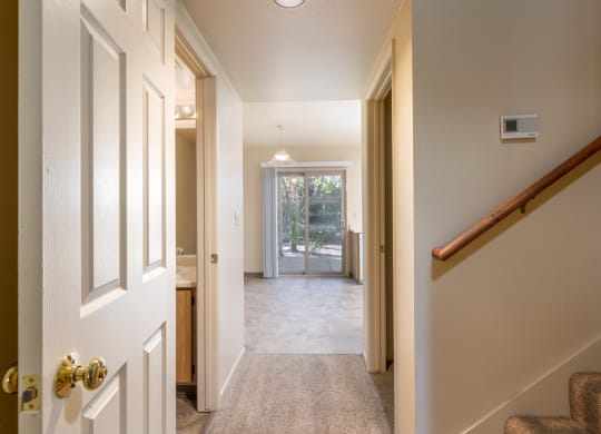Hallway And Loft at Meadowview Apartments, Santa Rosa, 95407