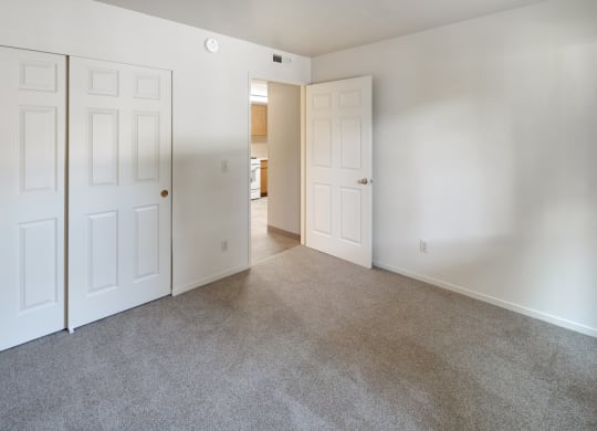 Bedroom With Closet at Meadowview Apartments, Santa Rosa, CA, 95407