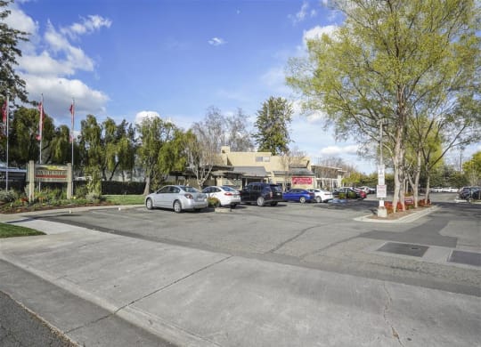 parking area at Parkside Apartments, Davis, 95616