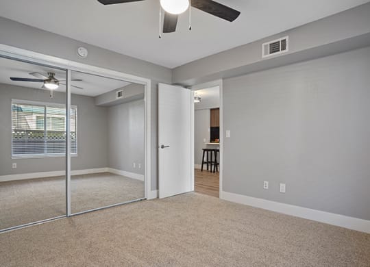 Remodeled Bedroom at Clayton Creek Apartments