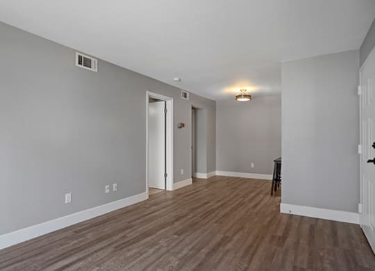 Remodeled Living Room at Clayton Creek Apartments
