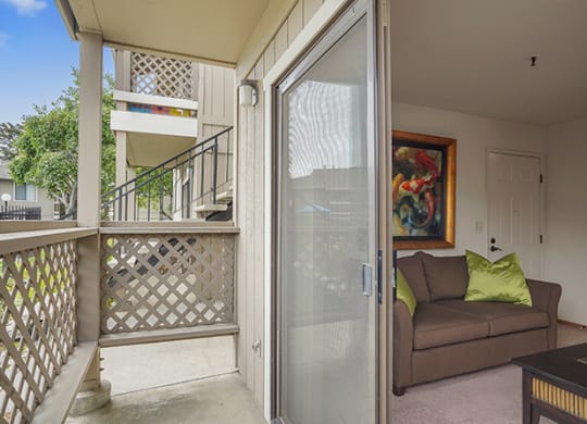 Private Balcony at Cypress Landing, Salinas