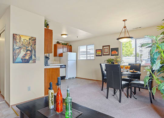 Living Room Come Dining Area at Cypress Landing, Salinas, 93907