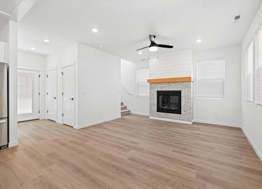Fireplace Living at Alante Homes at Spring Run, Caldwell, ID, 83607