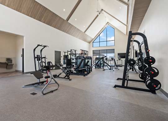 Strength Training Area at Solhavn Apartments, Utah, 84003