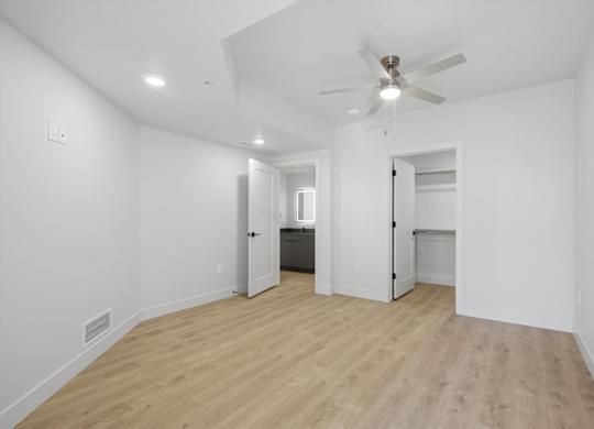 Empty Room with Ceiling fan at Brickside Heights, Millcreek, 84106