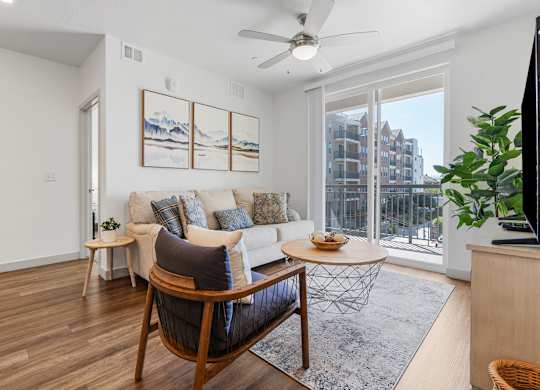 Living Room with couch at City View St. George, Utah, 84770
