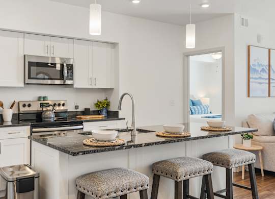 Equipped Kitchen at City View St. George, St. George