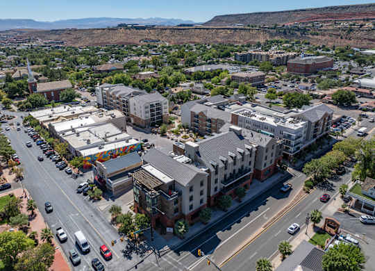 Aerial View at City View St. George, St. George, UT, 84770