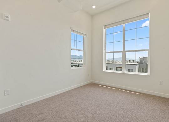 Unoccupied Room at Solhavn Apartments, Utah