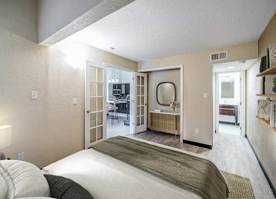 Cozy Bedroom at Avia Lofts at Founders Road, Indiana, 46268