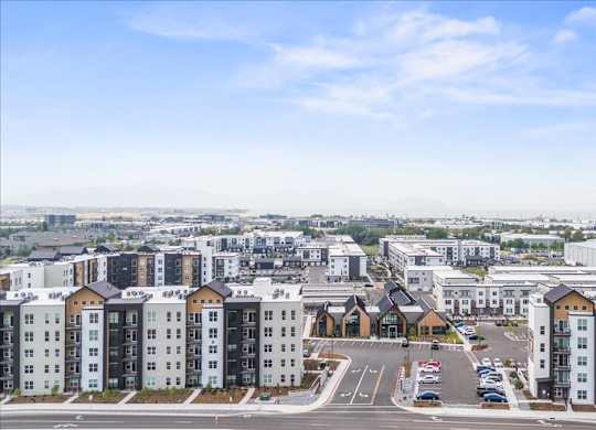 View of City at Solhavn Apartments, American Fork, UT