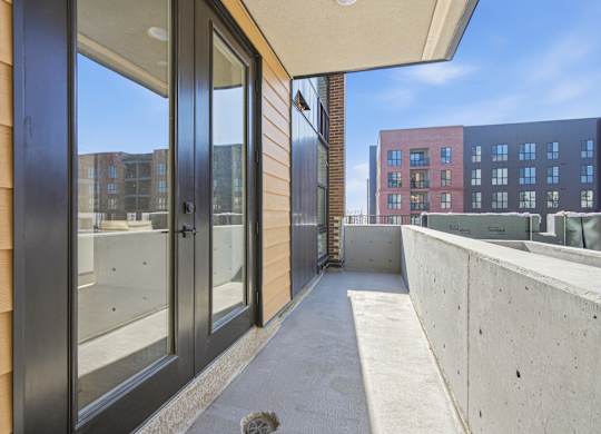Large Balcony at Brickside Heights, Millcreek, UT